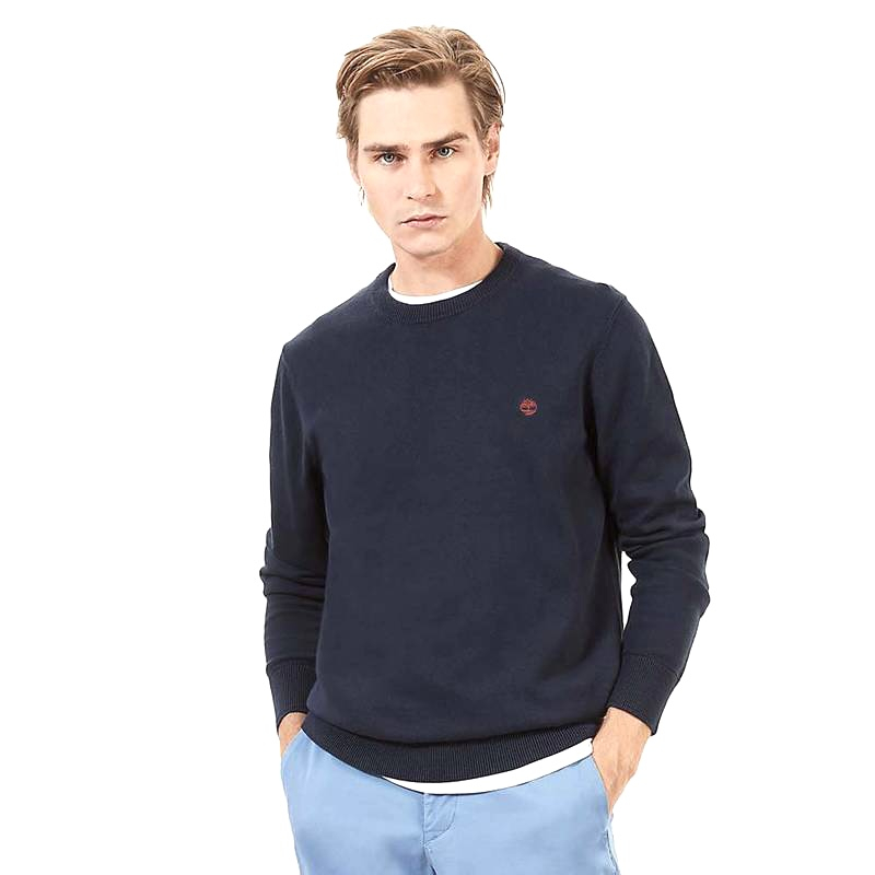 پلیور مردانه تیمبرلند مدل TB0A1QTW - Williams River crew neck organic cotton jumper پلیور مردانه تیمبرلند مدل TB0A1QTW - Williams River crew neck organic cotton jumper